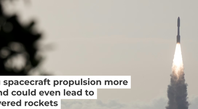 Propulsion technology helps rockets get off the ground. Joel Kowsky/NASA via AP